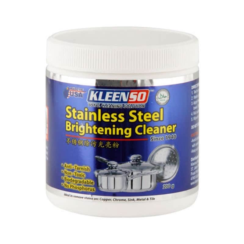 Kleenso Stainless Steel Brightening Cleaner 200g 2 kleenso Stainless steel brightening cleaner.