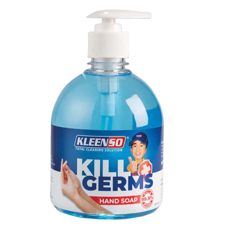 Kleenso Kill Germs Hand Wash (500ml) 3 kleenso Kill germs hand soap 500ml.