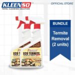 kleenso Two bottles of kleen 50 - termite & termite removal.