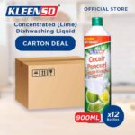 kleenso Kleenso concentrated lime dishwashing liquid 800ml - carton deal.