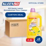 kleenso Kleen 50 lemon floor cleaner carton deal.