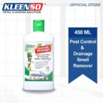 kleenso A bottle of Kleenso Concentrated Serai Wangi Pest Control & Drainage Smell Remover 450ML Pengawal Pest & Pembuangan Bau Saliran.