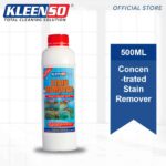kleenso A bottle of Kleenso Concentrated Stain Remover Mosaic and Toilet Tiles Stain Cleaner 500ml.
