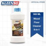 kleenso KLEENSO 9 in 1 Wood Floor Cleaner Tea Tree Oil 900ML anti bacterial, reduce inserts, non-sticky and extra shining clean.