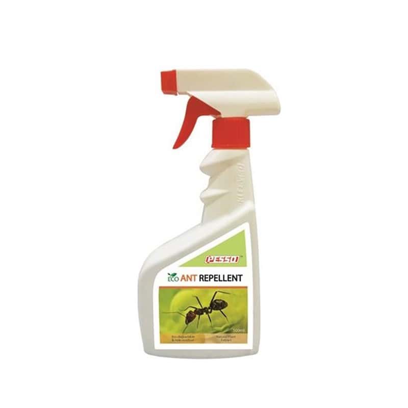 Kleenso Pesso Eco Ant Repellent Liquid Spray 500ML Penghalau Semut Natural Serai Wangi Semburan Cecair 2 kleenso A bottle of ant repellent spray on a white background.