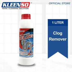 kleenso A bottle of kleen 50 clog remover.