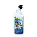 kleenso A bottle of toilet cleaner on a white background.