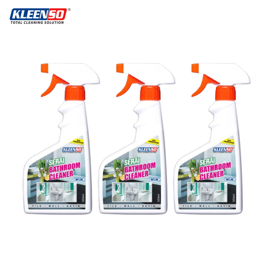 Kleenso Serai Bathroom Cleaner 500ML Serai Wangi Scent Bathroom Cleaner 3 Kleenso Serai Bathroom Cleaner 500ML Serai Wangi Scent Bathroom Cleaner - Image 3